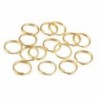 Szín: arany - 50-200db/tétel 4 6 8 10 12 mm-es nyitott ugrógyűrűk dupla hurkok arany színű osztott gyűrűk csatlakozók