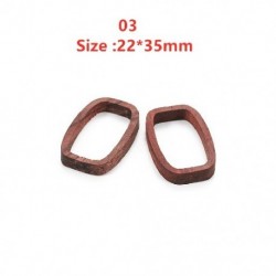 Szín: 03 - 13stílusú nyitott előlap hátsó függesztőkeret geometriai formájú varázslatok barkácsolás epoxigyanta fa