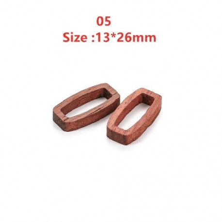 Szín: 05 - 13stílusú nyitott előlap hátsó függesztőkeret geometriai formájú varázslatok barkácsolás epoxigyanta fa