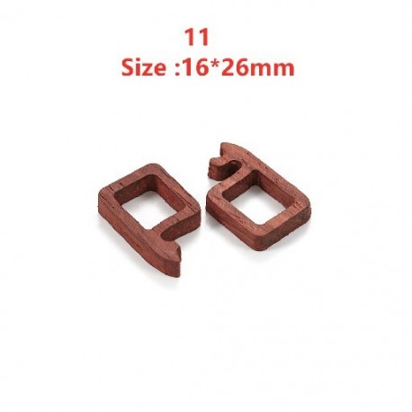 Szín: 11 - 13stílusú nyitott előlap hátsó függesztőkeret geometriai formájú varázslatok barkácsolás epoxigyanta fa