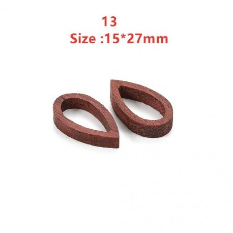 Szín: 13 - 13stílusú nyitott előlap hátsó függesztőkeret geometriai formájú varázslatok barkácsolás epoxigyanta fa