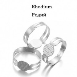 Szín: ródium - 40db/tétel