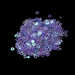 Szín: lila - 20g/zsák Szabálytalan színes törmelék csillogó epoxigyanta tömések flitter szilikon paletták