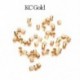Szín: KC Gold - 150-500db 1,5 2,0 2,5 mm-es arany rézcső préselt véggyöngyök dugó távtartó gyöngyök