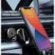 Fekete szín - Mágneses autós telefontartó mágnes okostelefon mobil állványos GPS iPhone 14 13 12 11 X Pro Max Xiaomi Mi