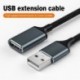 Szín: zöld - USB hosszabbító kábel dugasz és női számítógép USB lemez egér billentyűzet hosszabbító