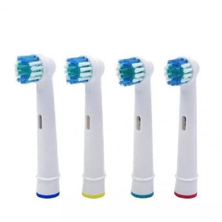 Szín: 1 csomag - 4 × cserekefefej az Oral-B elektromos fogkeféhez Fit Advance Power/Pro Health/Triumph/3D Excel/Vitality