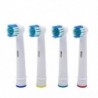 Szín: 1 csomag - 4 × cserekefefej az Oral-B elektromos fogkeféhez Fit Advance Power/Pro Health/Triumph/3D Excel/Vitality
