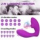 Szín: rózsaszín - Vagina szívó vibrátor 10 sebességes vibrációs balek orális szex szívás csikló stimulátor