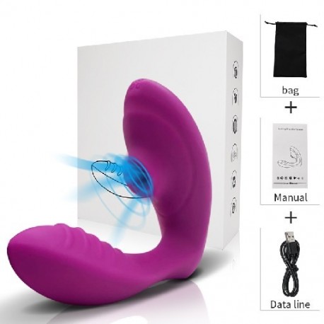 Szín: Egyéb - Vagina Szívó Vibrátor 10 Sebességű Vibrációs Balek Orális Szex Szívó Klitorisz stimulátor Erotikus
