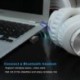 Fekete szín - 5.0 Bluetooth Adapter USB Bluetooth Headset Audio Transmitter Win10