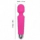 Szín: rózsaszín - AV-vibrátor női csiklóstimulátor USB újratölthető masszírozógép Szexjátékok felnőtteknek 18