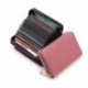 Szín: 11 rés fekete - Névjegykártyatartó pénztárca Női/férfi Szürke Bank/ID/hitelkártya-tartó 20 bites kártyatartó