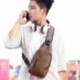 Fekete szín - Márka Messenger táska bőr férfi melltáska Vintage Crossbody válltáska új férfi üzleti táskák férfi
