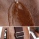Fekete szín - Márka Messenger táska bőr férfi melltáska Vintage Crossbody válltáska új férfi üzleti táskák férfi