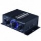 AK170 Bluetooth-kompatibilis 12V-os Mini HIFI teljesítményerősítő audio karaoke házimozi erősítő 2 csatornás USB/SD