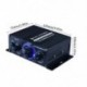 AK170 Bluetooth-kompatibilis 12V-os Mini HIFI teljesítményerősítő audio karaoke házimozi erősítő 2 csatornás USB/SD