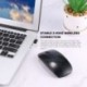 Szín: 5 - Vezeték nélküli újratölthető egér laptop számítógéphez, vékony mini zajmentes vezeték nélküli egér,
