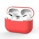 Piros szín - Lovely Coloful Silicone Tpu vezeték nélküli vezeték nélküli fülhallgató tok Airpods Pro-hoz Védőburkolat