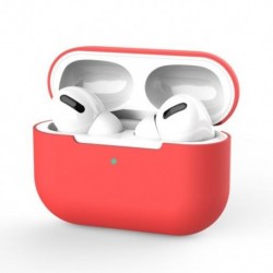 Piros szín - Lovely Coloful Silicone Tpu vezeték nélküli vezeték nélküli fülhallgató tok Airpods Pro-hoz Védőburkolat