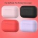 Piros szín - Lovely Coloful Silicone Tpu vezeték nélküli vezeték nélküli fülhallgató tok Airpods Pro-hoz Védőburkolat