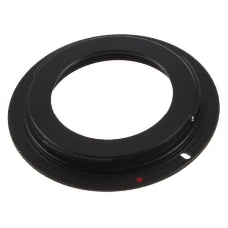 1db M42 objektív Canonhoz EOS EF rögzítő adapter gyűrű 1100D 600D 60D 550D 5D 7D 50D fekete