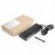 USB töltő táp aljzat 7 utas kimenet 1 QC 3.0 USB port és 4 intelligens USB port hosszabbító vezeték tápfeszültség sáv