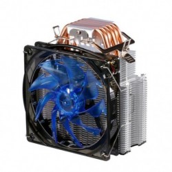 LESHP CPU-hűtő rendkívül csendes, 20 dB(A) 120 mm-es ventilátorral, öt tiszta réz hőcsővel, négy vezetékes PC