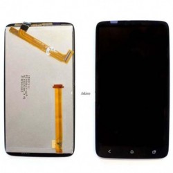 Teljes LCD kijelző   érintőképernyős üveg digitalizáló lencse szerelvény HTC OneX készülékhez