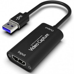 Szín: USB3.0 - Új USB3.0-HDMI-kompatibilis 60 Hz-es Video Mini Design Capture Card Recorder Live Capture Box átalakító