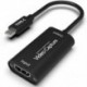 Szín: TYPE-C - Új USB3.0-HDMI-kompatibilis 60 Hz-es Video Mini Design Capture Card Recorder Live Capture Box átalakító