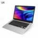 Szín: UK TYPE - Laptop 14 hüvelykes LED képernyő 2 32GB négymagos Windows 10 laptop számítógép WIFI HDMI-kompatibilis