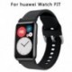 Szín: szürke - Csere szilikon szíj Huawei karóra FIT eredeti SmartWatch szíj tartozékai 2021 színes csuklópántos