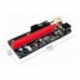 Szín: 6 db a készletben - 6 db Legújabb Ver009 Usb 3.0 Pci-E Riser Ver 009S Express 1X 4X 8X 16X Extender Riser Adapter