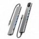 USB C HUB 10 az 1-ben C-típusú USB-HDMI-kompatibilis 4K USB VGA PD 3,5 mm-es Full Function HUB MacBook/Pro/Air iPad Pro USB C