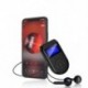 Fekete szín - LCD kijelző vevő adó 2 az 1-ben Bluetooth-kompatibilis adapter TX/RX vezeték nélküli zenei adapter MP3/mp4