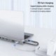 Szín: VGA1 - 12 az 1-ben Fast Type C USB elosztó kettős 4K dokkolóállomáshoz RJ45 Pd HDMI-kompatibilis USB3.0 2.0 töltő