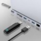 Szín: VGA1 - 12 az 1-ben Fast Type C USB elosztó kettős 4K dokkolóállomáshoz RJ45 Pd HDMI-kompatibilis USB3.0 2.0 töltő