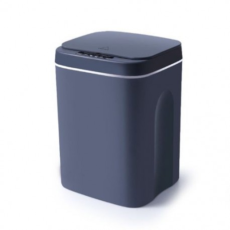 Szín: 12L - Smart Prullenbak Vuilnis Emmer Kan Motion Sensor Touchless Inductieve Usb Vuilnisbak Met Dekssel Automatische Afval