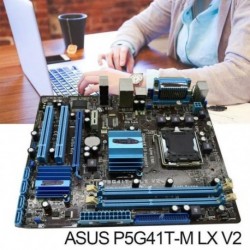 2021 új P5G41T-M LX V2 alaplaphoz DDR3 8GB G41 P5G41T-M LX V2 X16 Computador asztali alaplap PCI-E VGA p5G41T Usado