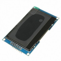 Szín: sárga - TZT 2,4&quot  2,42 hüvelykes 128x64 OLED LCD kijelző modul SSD1309 12864 7 tűs SPI/IIC I2C soros interfész