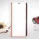 Anyaga: ABS - Clear Mirror Case Flip Stand Tok Karcolásmentes Ütésálló telefonvédő tok Samsung S9 Plus Note 9 S8