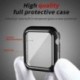 Mérete: 44mm - borító Apple Watch tokhoz 44mm 40mm karkötő Edzett üveg iWatchhoz 42mm 38mm 42 Apple óra sorozathoz 6 5 4