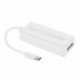 Fehér szín - 2/1-C típusú konverter notebookhoz Tápadapter Töltő Töltő Adapterkábel Adatkábel Átalakító Fej