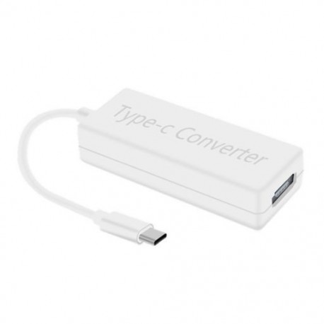 Fehér szín - 2/1-C típusú konverter notebookhoz Tápadapter Töltő Töltő Adapterkábel Adatkábel Átalakító Fej