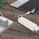 Fekete szín - 2/1-C típusú konverter notebookhoz Tápadapter Töltő Töltő Adapterkábel Adatkábel Átalakító Fej