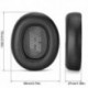 Szín: kék - 2 DB JBL E65BTNC Duet NC LIVE650 660 BTNC fejhallgató párna fülpárnák párna fülpárna puha PU csere