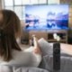 Fekete szín - Voice Smart Search távirányító L5B83H Alexa (2nd Gen) (3rd Gen) Fire TV Stick 4K univerzális
