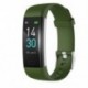 Szín: Barna - 16 sport mód Sport Smart Watch IP74 Vízálló okosóra érintőképernyős vezeték nélküli intelligens