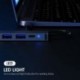 7 az 1-ben USB C hub – 4K HDMI-kompatibilis Type C adapter OTG Thunderbolt 3 dokkoló PD TF SD-vel Macbook Pro/Air iPad XPS